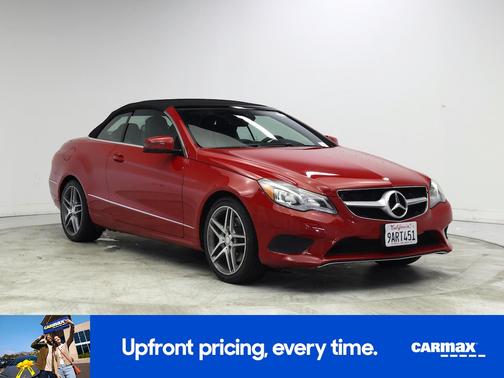Red 2015 Mercedes-Benz E-Class