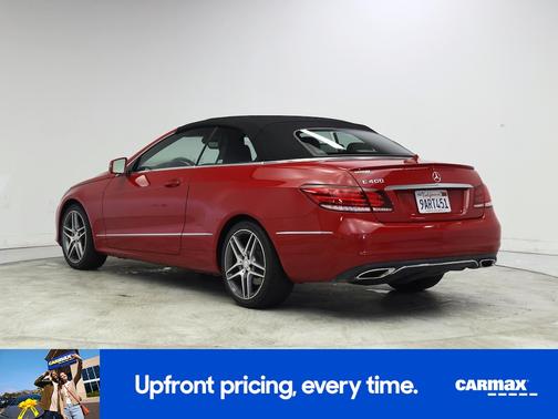 Red 2015 Mercedes-Benz E-Class