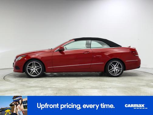 Red 2015 Mercedes-Benz E-Class