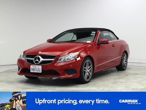 Red 2015 Mercedes-Benz E-Class