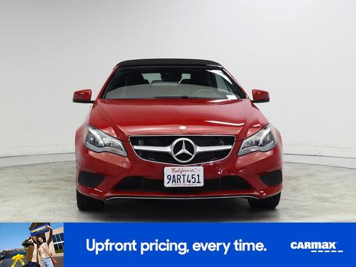 Red 2015 Mercedes-Benz E-Class