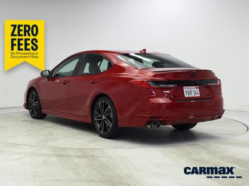 Red 2025 Toyota Camry XSE