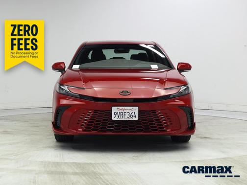 Red 2025 Toyota Camry XSE
