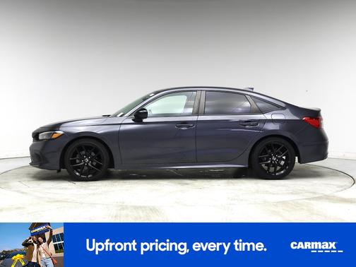 Gray 2022 Honda Civic Sport
