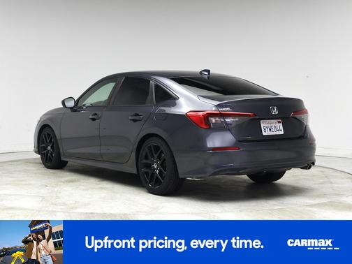Gray 2022 Honda Civic Sport