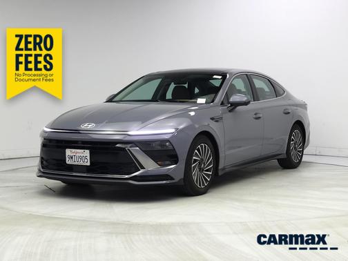 Gray 2024 Hyundai SONATA Hybrid Limited