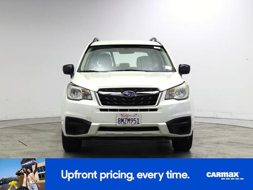 White 2017 Subaru Forester 2.5I