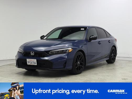 Blue 2025 Honda Civic Sport