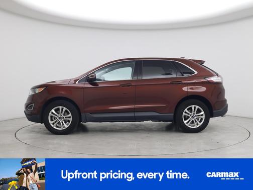 Burgundy 2016 Ford Edge SEL