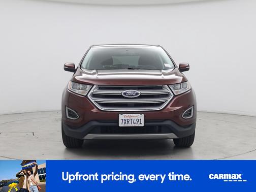 Burgundy 2016 Ford Edge SEL