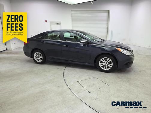 Blue 2014 Hyundai SONATA GLS