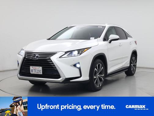 White 2018 Lexus RX 450h