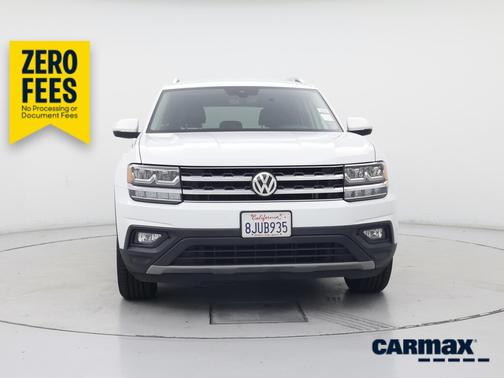 White 2019 Volkswagen Atlas SE w/Tech