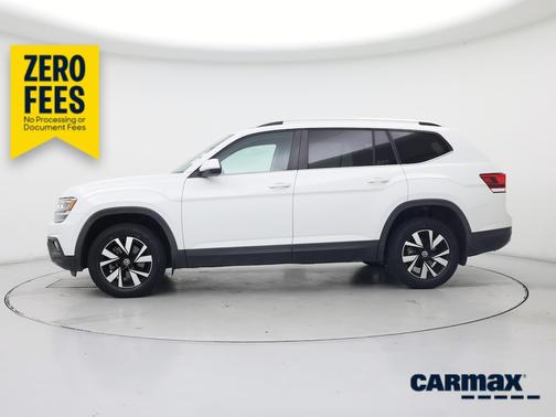White 2019 Volkswagen Atlas SE w/Tech