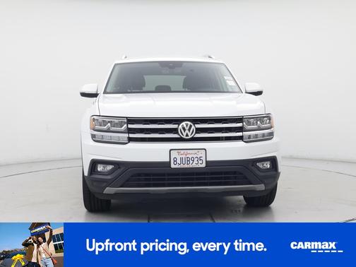White 2019 Volkswagen Atlas SE w/Tech