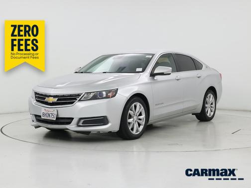 Silver 2016 Chevrolet Impala LT