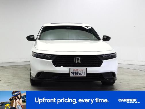 White 2024 Honda Accord Hybrid Sport-L