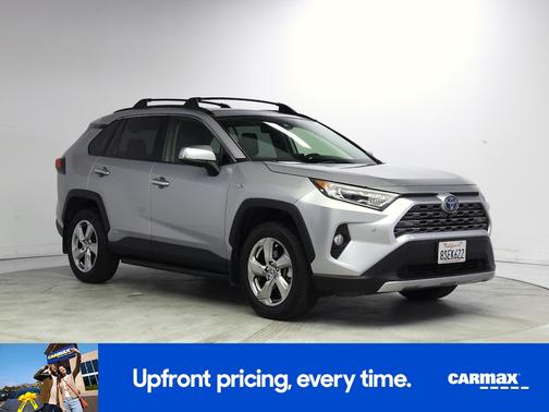 Silver 2020 Toyota RAV4 Hybrid Limited
