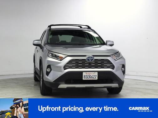 Silver 2020 Toyota RAV4 Hybrid Limited