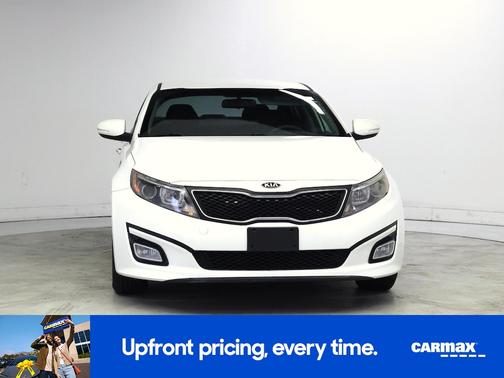 White 2015 Kia Optima LX