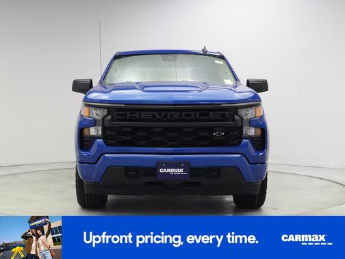 Blue 2022 Chevrolet Silverado 1500 Custom