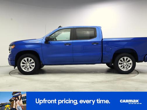 Blue 2022 Chevrolet Silverado 1500 Custom