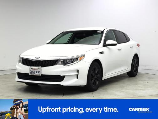 White 2016 Kia Optima LX