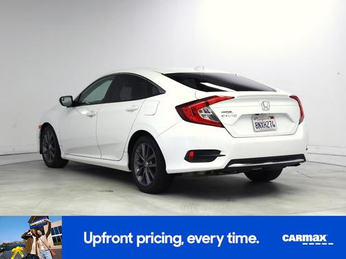 White 2020 Honda Civic EX