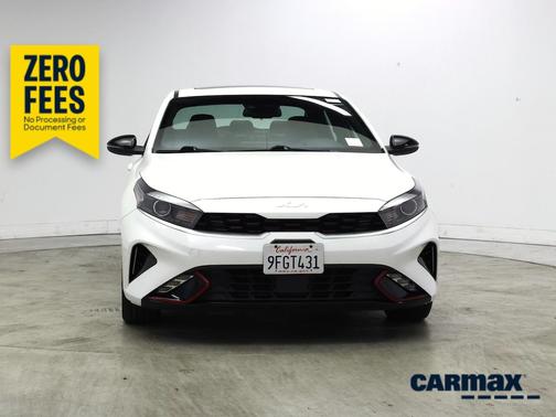 White 2022 Kia Forte GT-Line