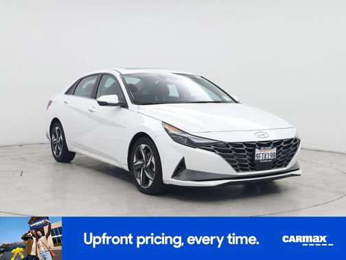 White 2023 Hyundai ELANTRA Limited