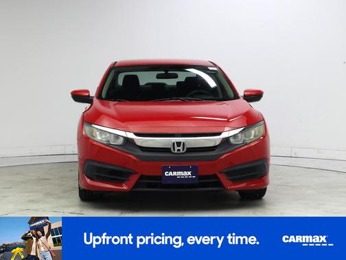 Red 2016 Honda Civic LX