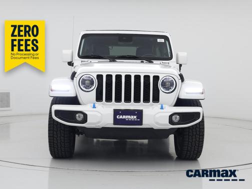 White 2023 Jeep Wrangler 4xe Unlimited Sahara High Altitude