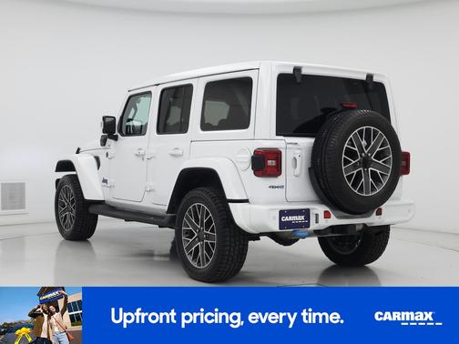 White 2023 Jeep Wrangler 4xe Unlimited Sahara High Altitude