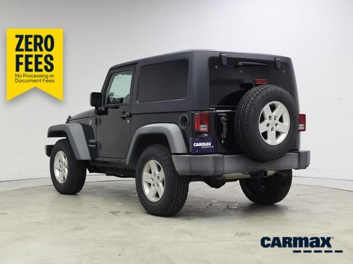 Black 2016 Jeep Wrangler Sport