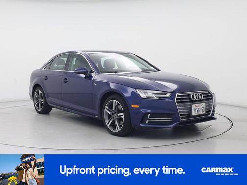 Blue 2018 Audi A4 Premium Plus