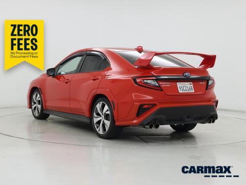Red 2022 Subaru WRX Limited