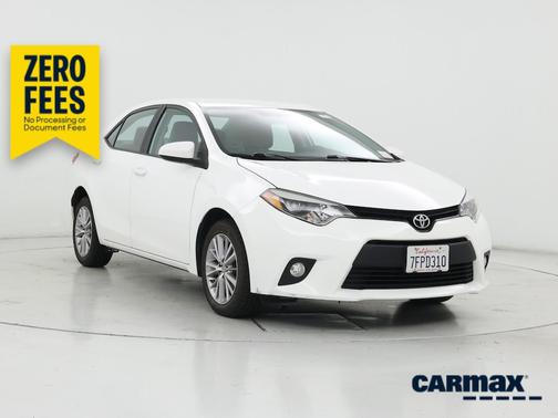 White 2014 Toyota Corolla LE Plus
