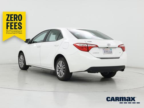 White 2014 Toyota Corolla LE Plus