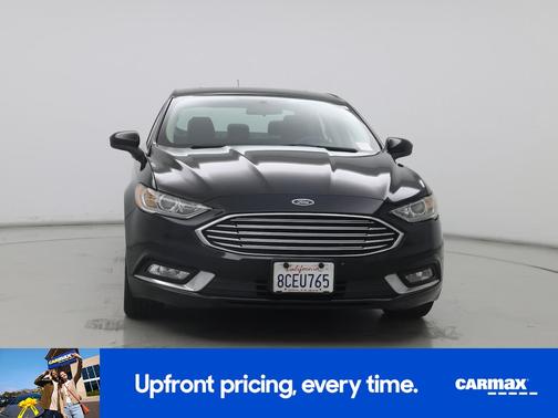 Gray 2018 Ford Fusion Hybrid SE