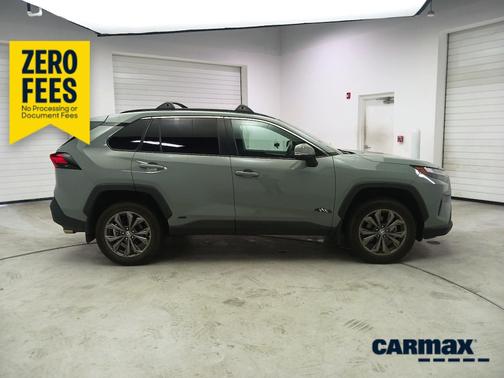 Gray 2022 Toyota RAV4 Hybrid XLE Premium