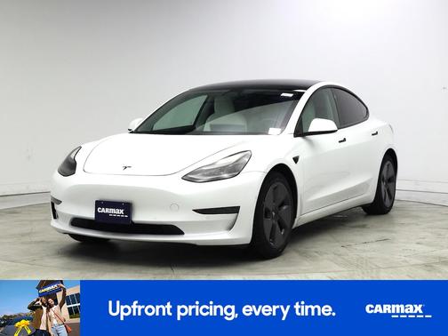 White 2021 Tesla Model 3 Standard Range Plus