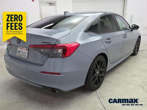 Gray 2024 Honda Civic Sport