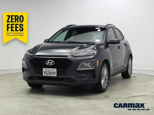 Black 2021 Hyundai KONA SEL