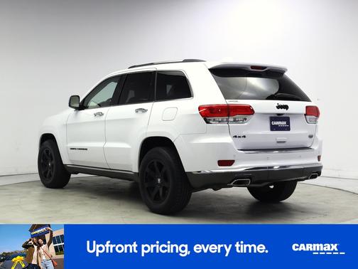 White 2016 Jeep Grand Cherokee Summit