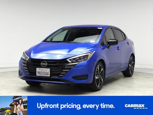 Blue 2024 Nissan Versa SR