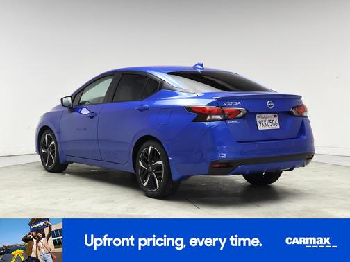 Blue 2024 Nissan Versa SR