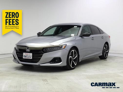 Silver 2021 Honda Accord Sport