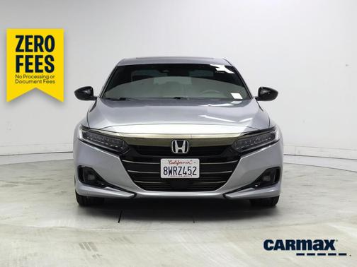 Silver 2021 Honda Accord Sport