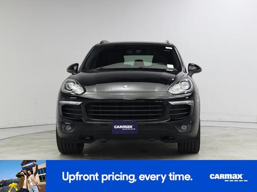Black 2017 Porsche Cayenne Platinum