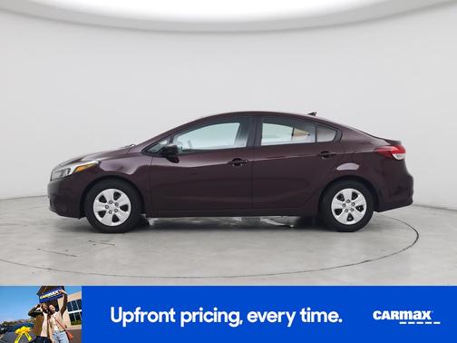 Burgundy 2017 Kia Forte LX